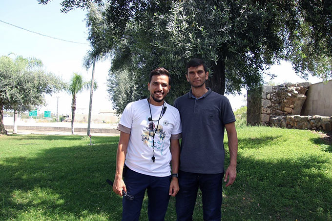 طلّاب طبقة الثوامن من اعدادية دار التربية والعلوم بجولة استكشافية لمعالم جلجولية 